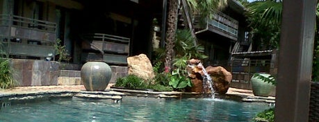 The Verandahs pool is one of * Gr8 Pools Ta Jump In — Dallas Area.