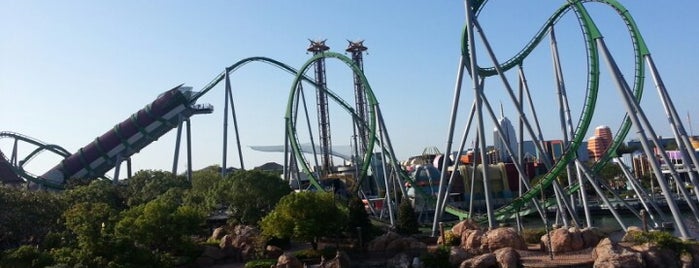 The Incredible Hulk Coaster is one of #416by416 - Dwayne list2.