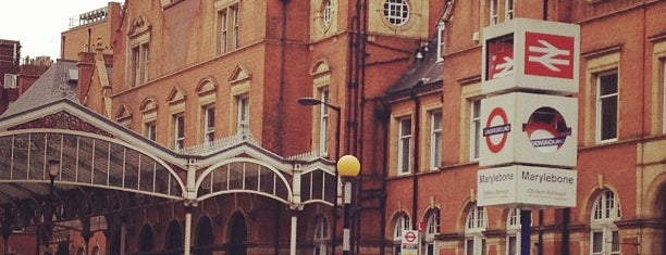 Stazione di Londra Marylebone (MYB) is one of UK Train Stations.