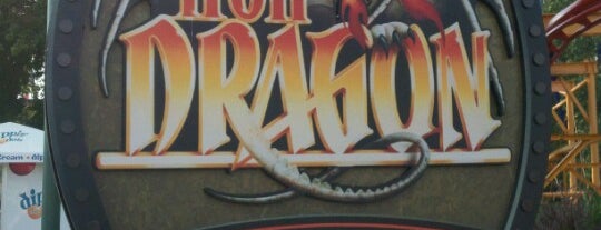 Iron Dragon is one of Cedar Point.