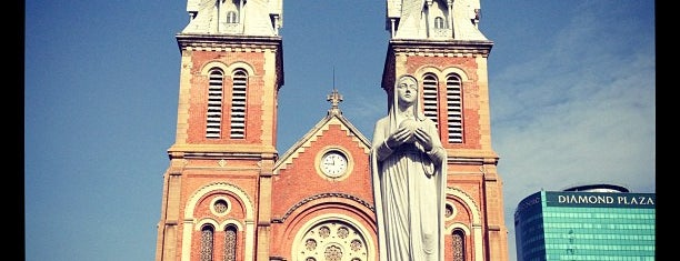 Saigon Notre-Dame Cathedral Basilica is one of Ho Chi Minh City's Best Places #4sqCities.