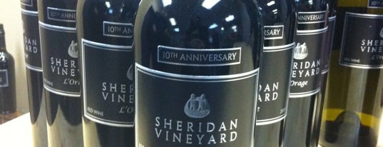 Sheridan Vineyard is one of WA Wineries.