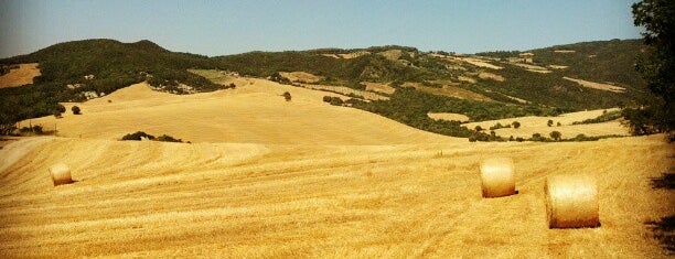 Val d'Orcia is one of Patrimonio dell'Unesco.