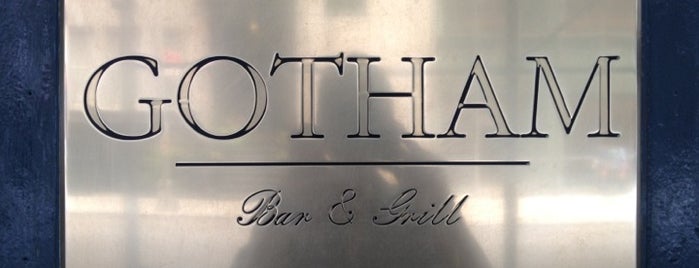Gotham Bar and Grill is one of places that rock!.