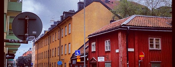 Södermalm is one of Stockholm.