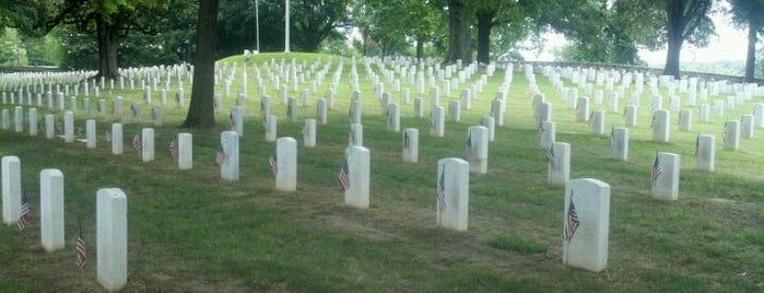 Danville National Cemetery is one of United States National Cemeteries.