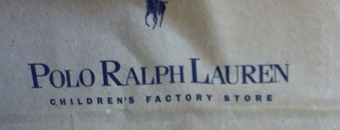 Polo Ralph Lauren Factory Store is one of สถานที่ที่ Fabio ถูกใจ.