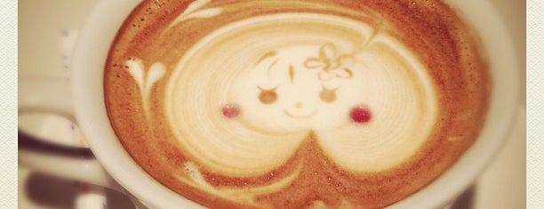 NIHONBASHI CAFÉST is one of Design latte art.