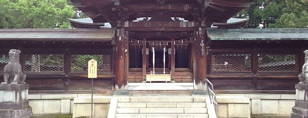 Uesugi Shrine is one of 別表神社 東日本.