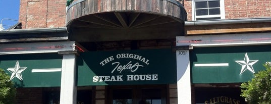 Saltgrass Steakhouse is one of สถานที่ที่ Bailie ถูกใจ.
