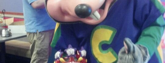 Chuck E. Cheese is one of ᴡ’s Liked Places.