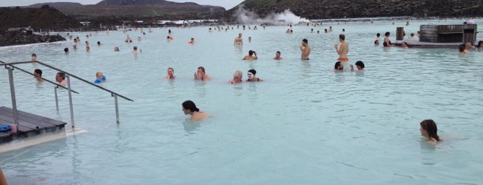 Bláa lónið (Blue Lagoon) is one of island.