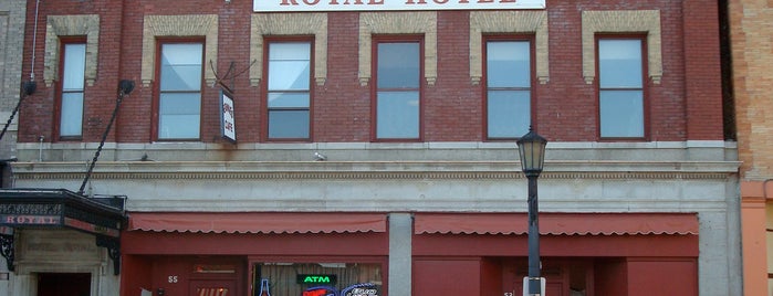 Heritage Trail Plaque - Royal Hotel, 1897 is one of Historic Waterfront District Heritage Trail.