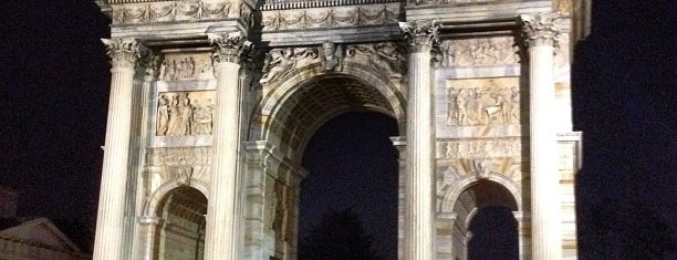 Arco della Pace is one of Best places in Milan.