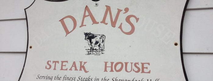 Dan's Steak House is one of George's Saved Places.