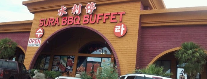 Sura B.B.Q Buffet is one of สถานที่ที่บันทึกไว้ของ Kim.