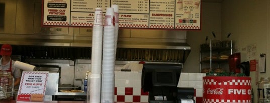 Five Guys is one of Jan’s Liked Places.