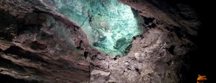 Cueva de los Verdes is one of Lanzarote.