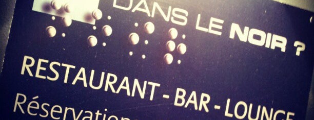 Dans Le Noir is one of Original (café, resto, shop...).
