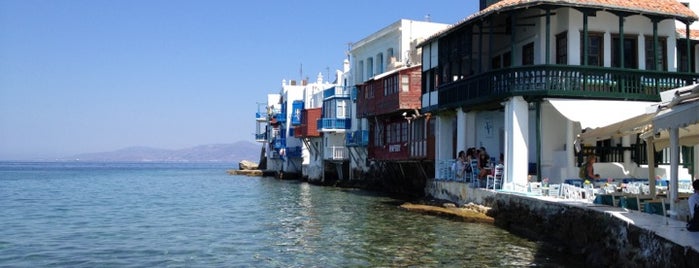 Little Venice is one of Mykonos.