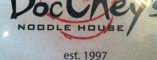 Doc Chey's Noodle House is one of Dinner.