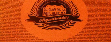 El Club de la Milanesa is one of Drinks & food Rosario.