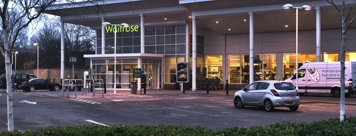 Waitrose & Partners is one of Tempat yang Disukai Mike.