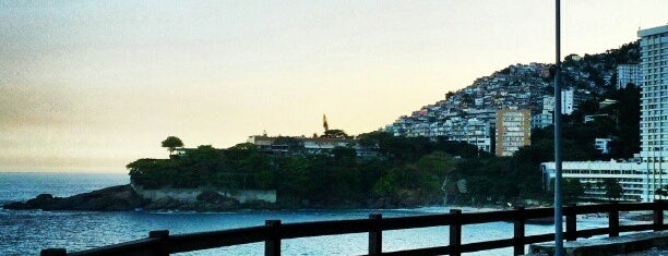 Praia do Vidigal is one of cleberさんのお気に入りスポット.
