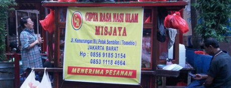 Nasi Ulam Misjaya is one of Jakarta Culinary.