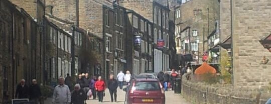 Haworth Main Street is one of Yorkshire: God's Own Country.