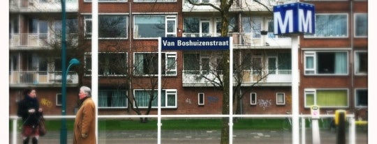 Metrostation Van Boshuizenstraat is one of Amsterdam.