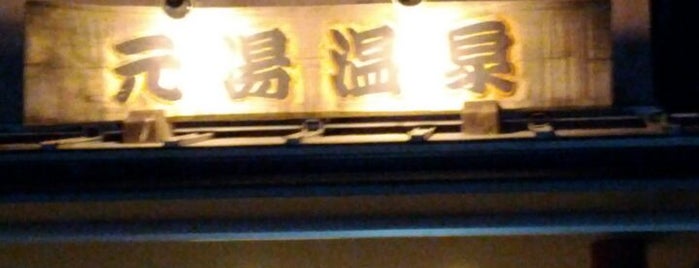 元湯温泉 is one of Tempat yang Disukai Sada.