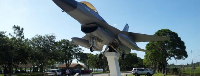 F-16 Fighter Jet @ Freedom Lake Park is one of Florida, FL.