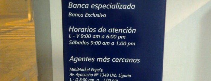 Banco de Crédito BCP (Oficina Vista Alegre) is one of My Neighborhood.