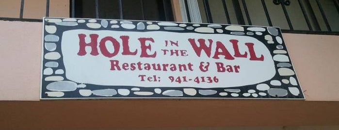 Hole In The Wall is one of Turks & Caicos.