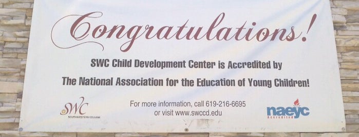 Child Development Center is one of Southwestern College Tour.