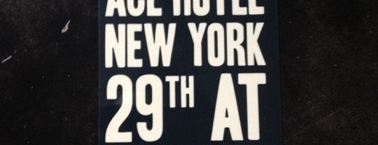 Ace Hotel Lobby Bar is one of Alain Ducasse - J'aime New York.