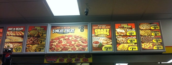 Little Caesars Pizza is one of Lincoln 1.