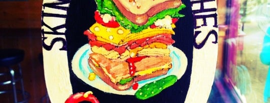 Skinny's Fat Sandwiches is one of Tempat yang Disukai Danyel.
