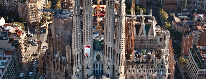 The Basilica of the Sagrada Familia is one of Barcelona Classy.