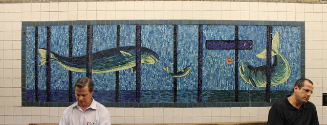 Houston Street is one of Subway Art in NYC.
