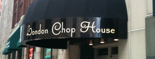 London Chop House is one of Detroit Eats.