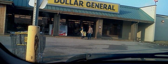 Dollar General is one of Frequently visited places.