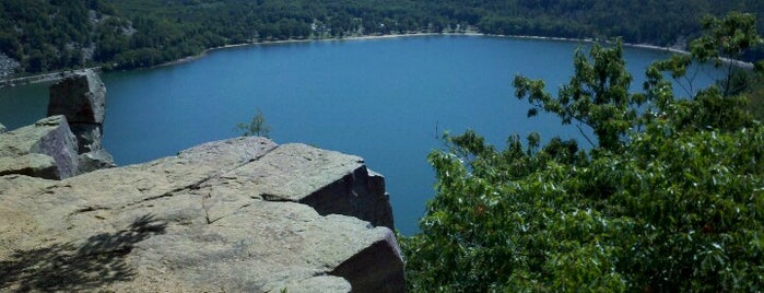 Devil's Lake State Park is one of Wisconsin Dells.