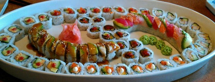 Midori Sushi is one of Lugares favoritos de Rachel.