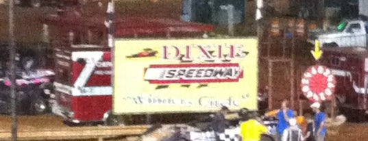 Dixie Speedway Home of the Champions is one of Historic High Country.