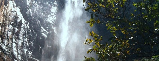 Bridalveil Falls is one of 10 - Yosemite.