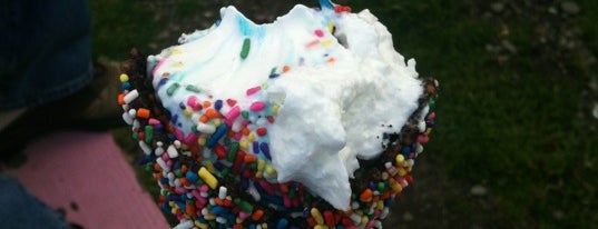 Fudgy's Ice Cream is one of Frozen Favorites.