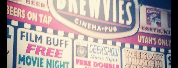 Brewvies Cinema Pub is one of Local Salt Lake!.