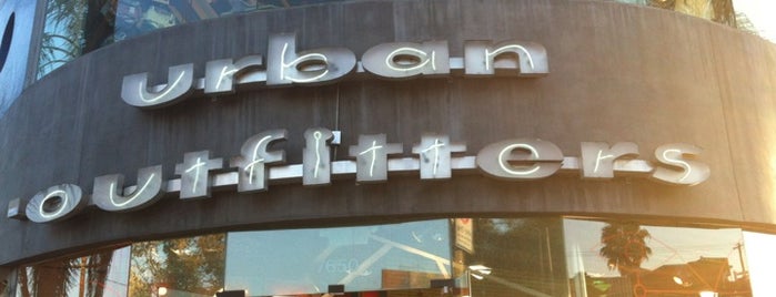 Urban Outfitters is one of TOP LA HOT SPOTS.
